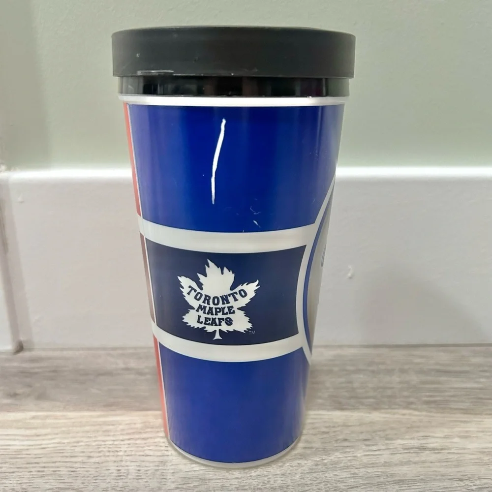 NHL Winter Classic 2014 Red Wings/Maple Leafs Travel Mug Coffee Cup No Spill